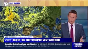 Un fort coup de vent attendu sur un quart Nord-Ouest du pays ce mardi