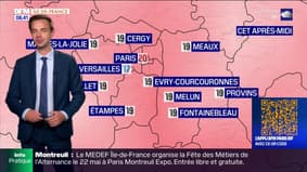 Météo Paris Île-de-France: des averses orageuses attendues dans l'après-midi, jusqu'à 20°C à Paris