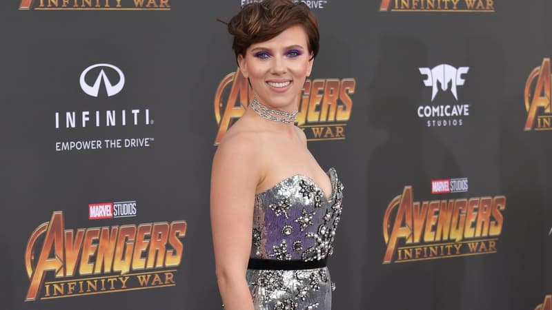 Scarlett Johansson en avril 2018