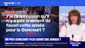 Y'a-t-il un favori cette année pour le Goncourt? BFMTV répond à vos questions