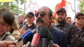 Philippe Martinez dans le cortège de la manifestation du 1er mai 2019 à Paris