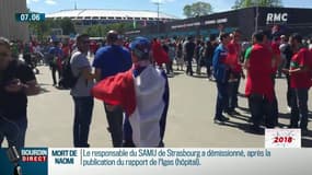 Pour France-Pérou, les fans des Bleus en minorité: "On n'est pas un pays de supporters"