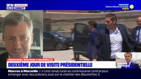 Emmanuel Macron à Marseille: Franck Allisio, député RN, affirme que "le grand débat, c'est de la comm"