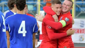 Wayne Rooney et Ross Barkley