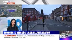 Attaque au couteau à Londres: deux personnes ont été blessées, l'assaillant abattu