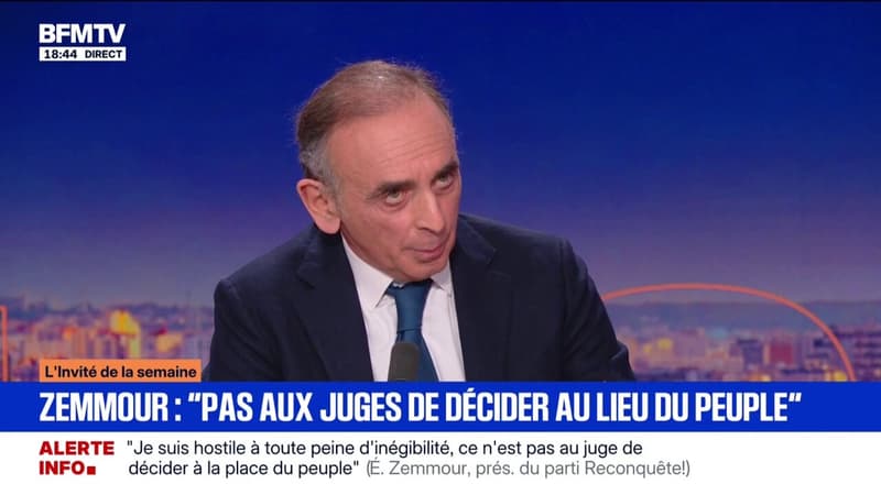Pour Éric Zemmour (Reconquête !), "la gauche a un rapport consubstantiel avec la violence"