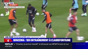 L'équipe de France de football débute son premier entraînement à Clairefontaine pour l'Euro