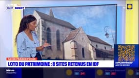 Loto du patrimoine: huit sites retenus en Ile-de-France