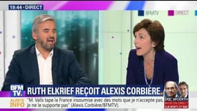 Alexis Corbière face à Ruth Elkrief