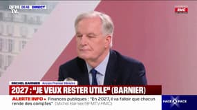 Marine Le Pen inéligible: "Quelqu'un qui fait la loi doit la respecter", pour Michel Barnier