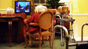 Des résidents d'une maison de retraite aux Etats-Unis le 15 octobre 2008. (Photo d'illustration).