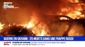 Guerre en Ukraine: une frappe russe dans l'ouest du pays fait au moins 25 morts