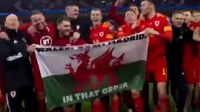 Gareth Bale avec un drapeau manquant de respect au Real