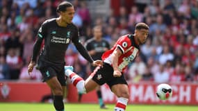 Virgil van Dijk lors de Liverpool-Southampton, le 17 août 2019