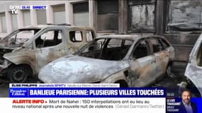Nuits de violences: l'ensemble des voitures de la police municipale de Neuilly-sur-Marne incendiées
