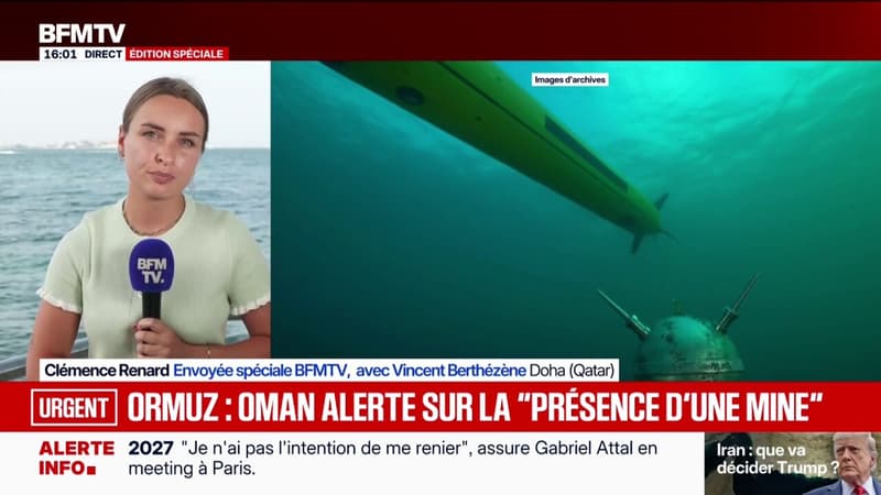 Guerre au Moyen-Orient: "un objet flottant soupçonné d'être une mine" repéré dans les eaux omanaises