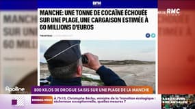 800 kilos de drogue saisis sur une plage de la Manche 
