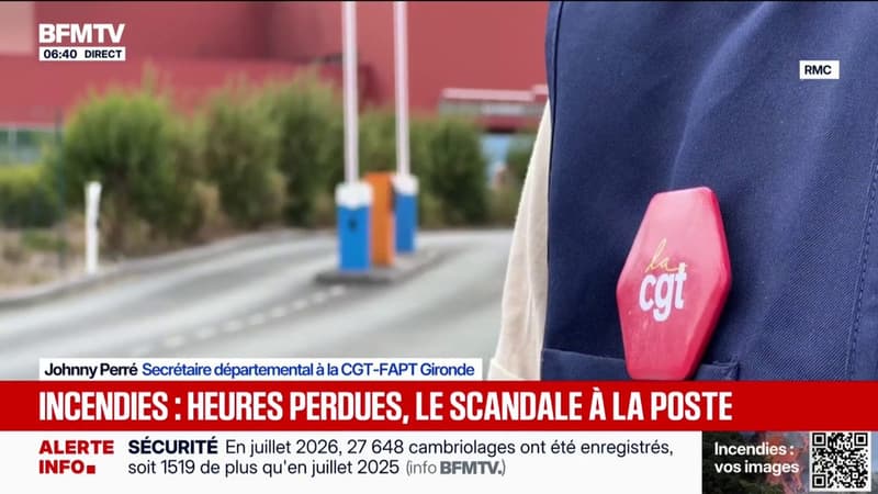 Empêchés d'aller travailler durant les incendies, ces salariés de La Poste sont invités à poser des RTT ou à rattraper leurs heures