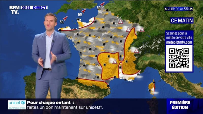 Regarder la vidéo Des perturbations attendues sur une grande partie de l'Hexagone