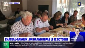 Château-Arnoux: un Grand Repas organisé le 12 octobre