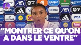 Euro (F) / France-Angleterre : "Montrer ce qu'on a dans le ventre" insiste Karchaoui avant le choc