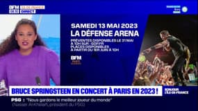 Bruce Springsteen & The E Street Band en concert le 13 mai 2023 à la Paris La Défense Arena