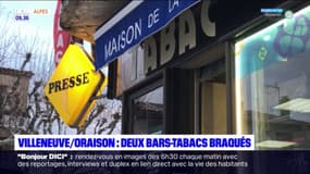 Villeneuve/Oraison : deux bars-tabacs braqués