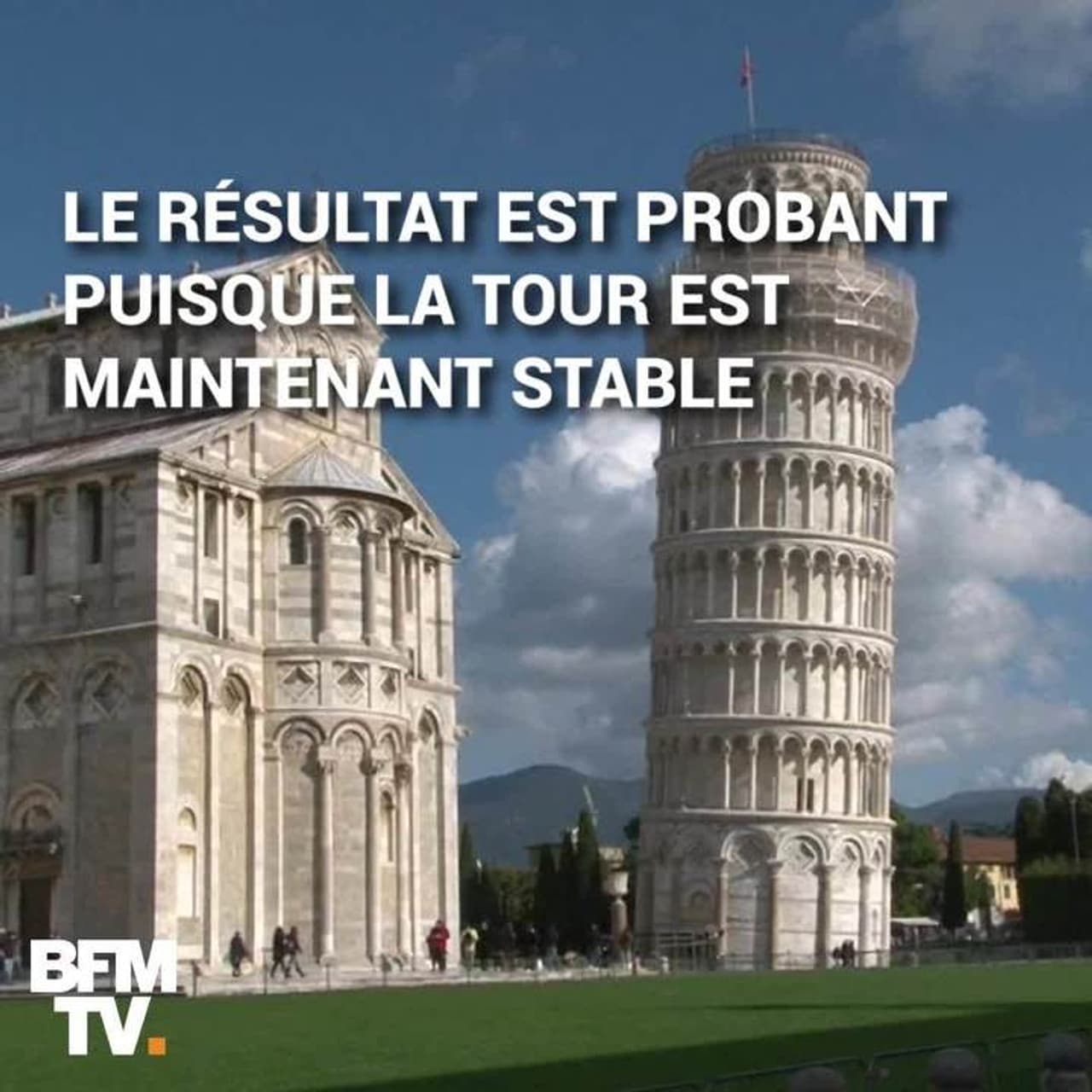 Ou Se Situe La Tour De Pise La Tour de Pise s'est redressée de quatre centimètres