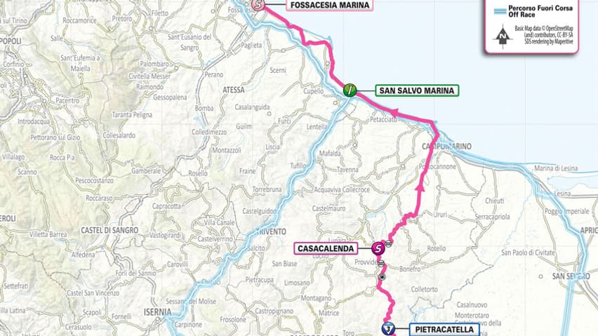 Le parcours de la 11e étape du Giro 2024