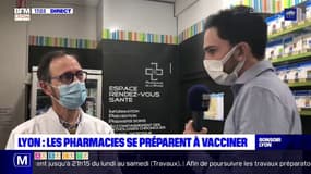 Lyon : les pharmacies se préparent à vacciner 