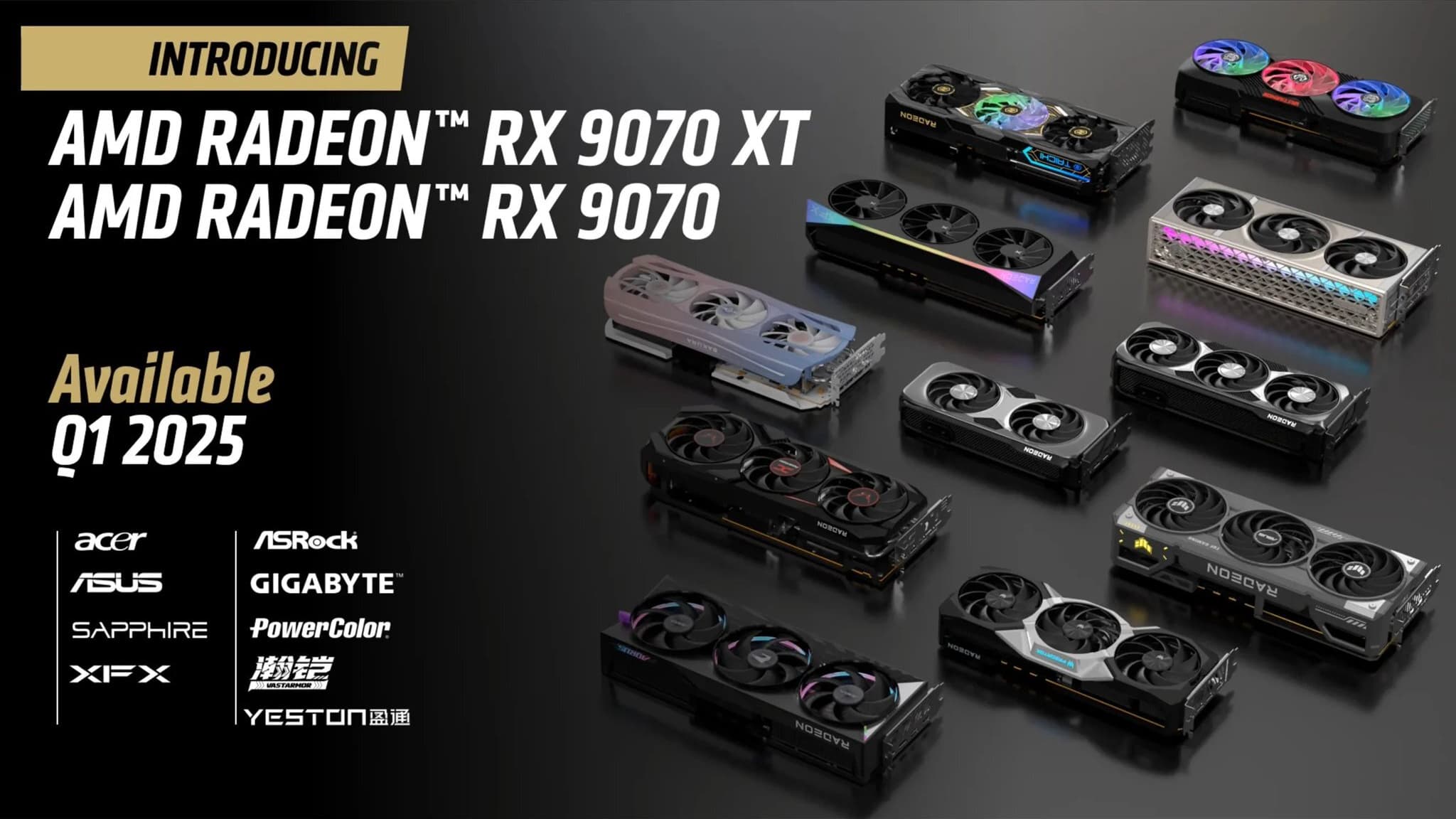 Le FSR 4 sera exclusivement disponible sur la nouvelle série de cartes graphiques RX 9070.