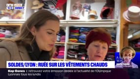 Soldes à Lyon: ruée sur les vêtements chauds