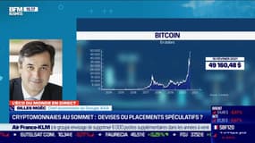 Gilles Moëc (AXA) : Cryptomonnaies au sommet, devises ou placement spéculatifs ? - 18/02