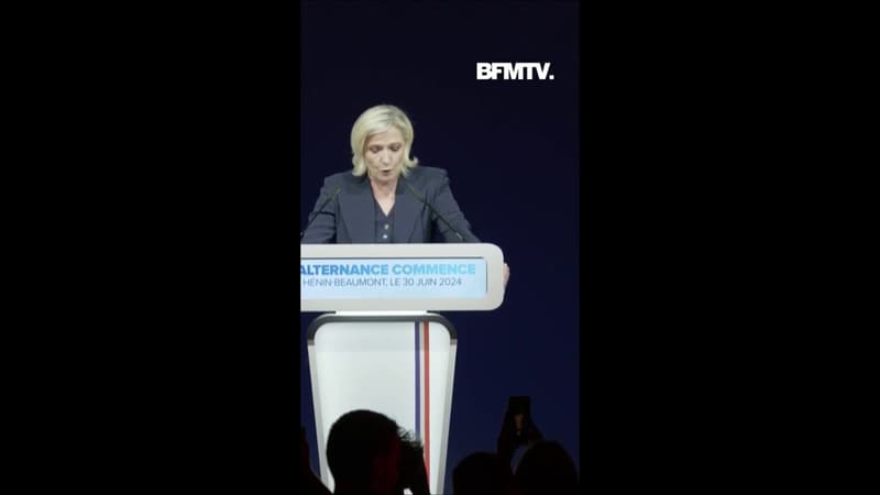 Marine Le Pen réélue dès le premier tour des élections législatives