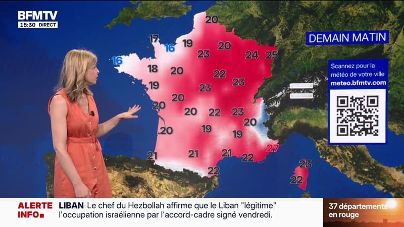 La météo pour ce dimanche 28 juin 2026