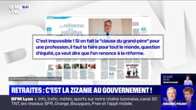 Réforme des retraites: c'est la zizanie au gouvernement ! - 07/11