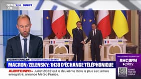 Emmanuel Macron et Volodymyr Zelensky se sont entretenus par téléphone pendant 1h30
