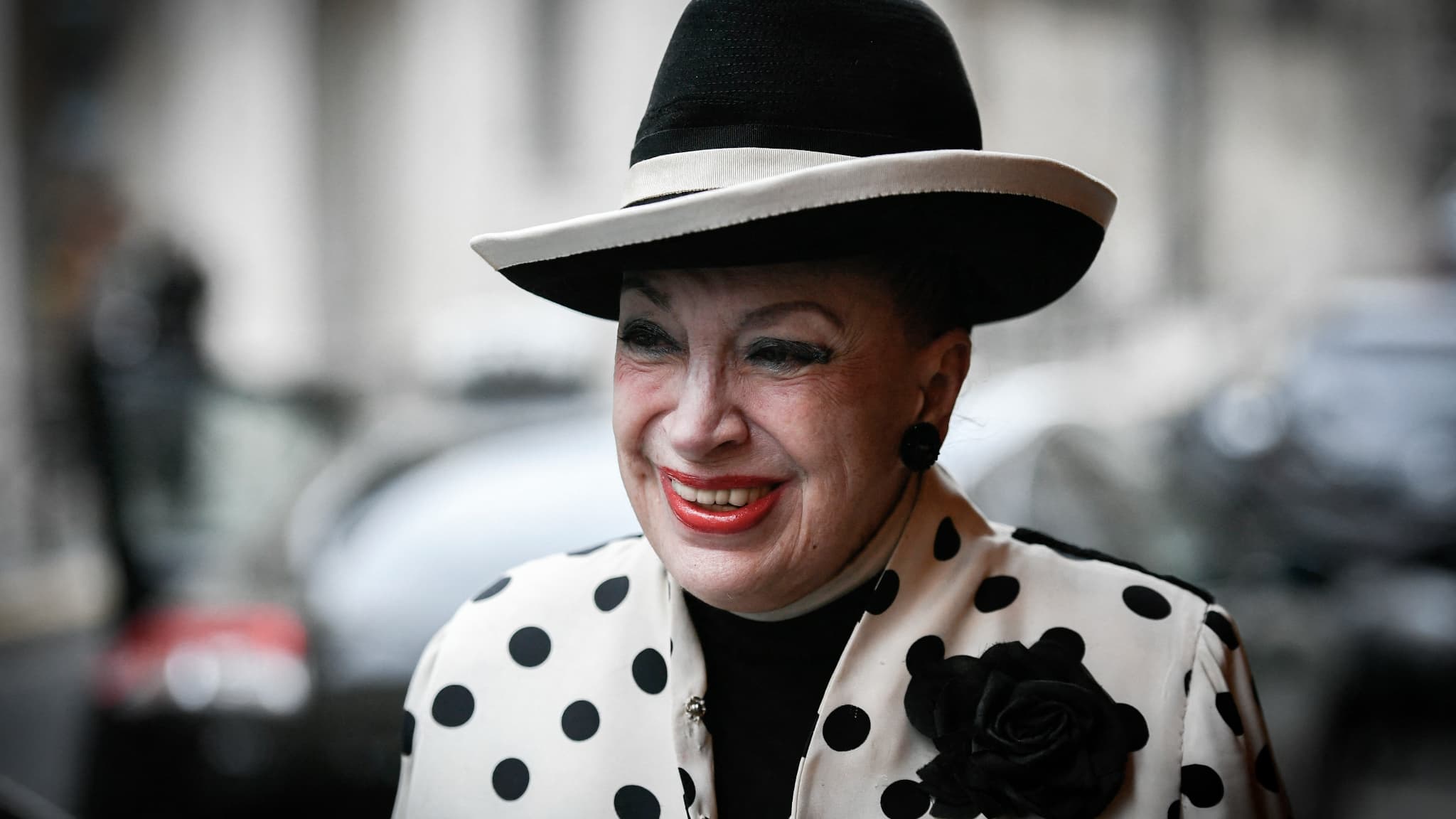 Geneviève de Fontenay le 23 avril 2018 à Paris.