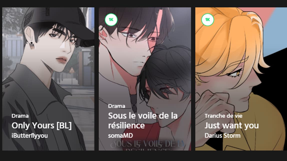 Une sélection de webtoons sur Canvas de Webtoon Une sélection de webtoons sur Canvas de Webtoon