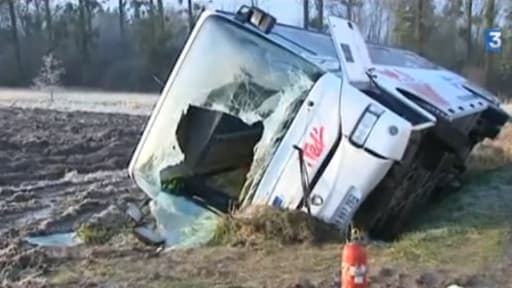 L'accident est survenu à 7h30 sur la route départementale 160 entre Einville au-Jard et Raville-sur-Sânon.