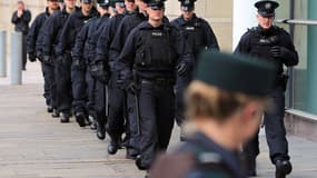 Agents de police d'Irlande du Nord, ici à Belfast le 6 septembre 2011 (photo d'illustration).