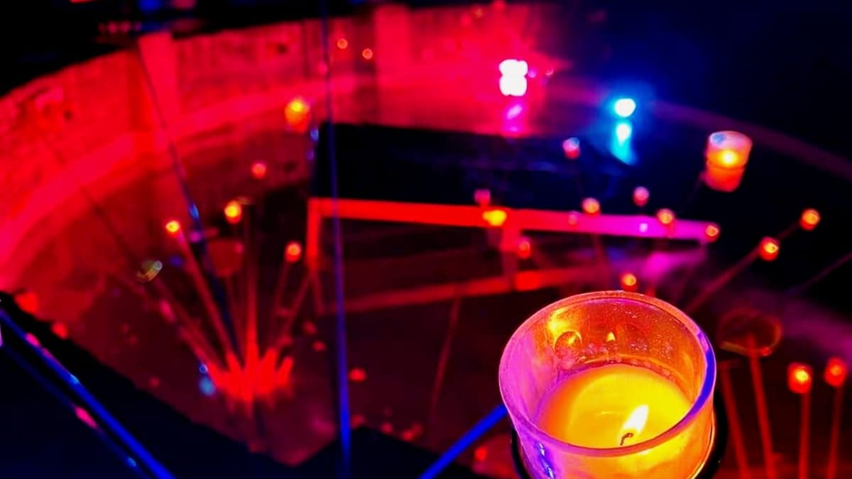 Les lumignons du parc de la Tête d'Or lors de la Fête des Lumières 2022 à Lyon.