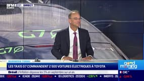 Les taxis G7 commandent 2.500 voitures électriques à Toyota