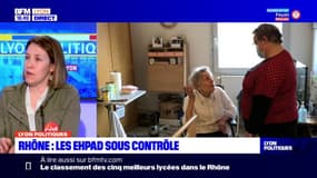 Lyon: une aide-soignante en Ehpad considère que "pendant la crise du Covid (avoir) retrouvé un sens à (son) métier"