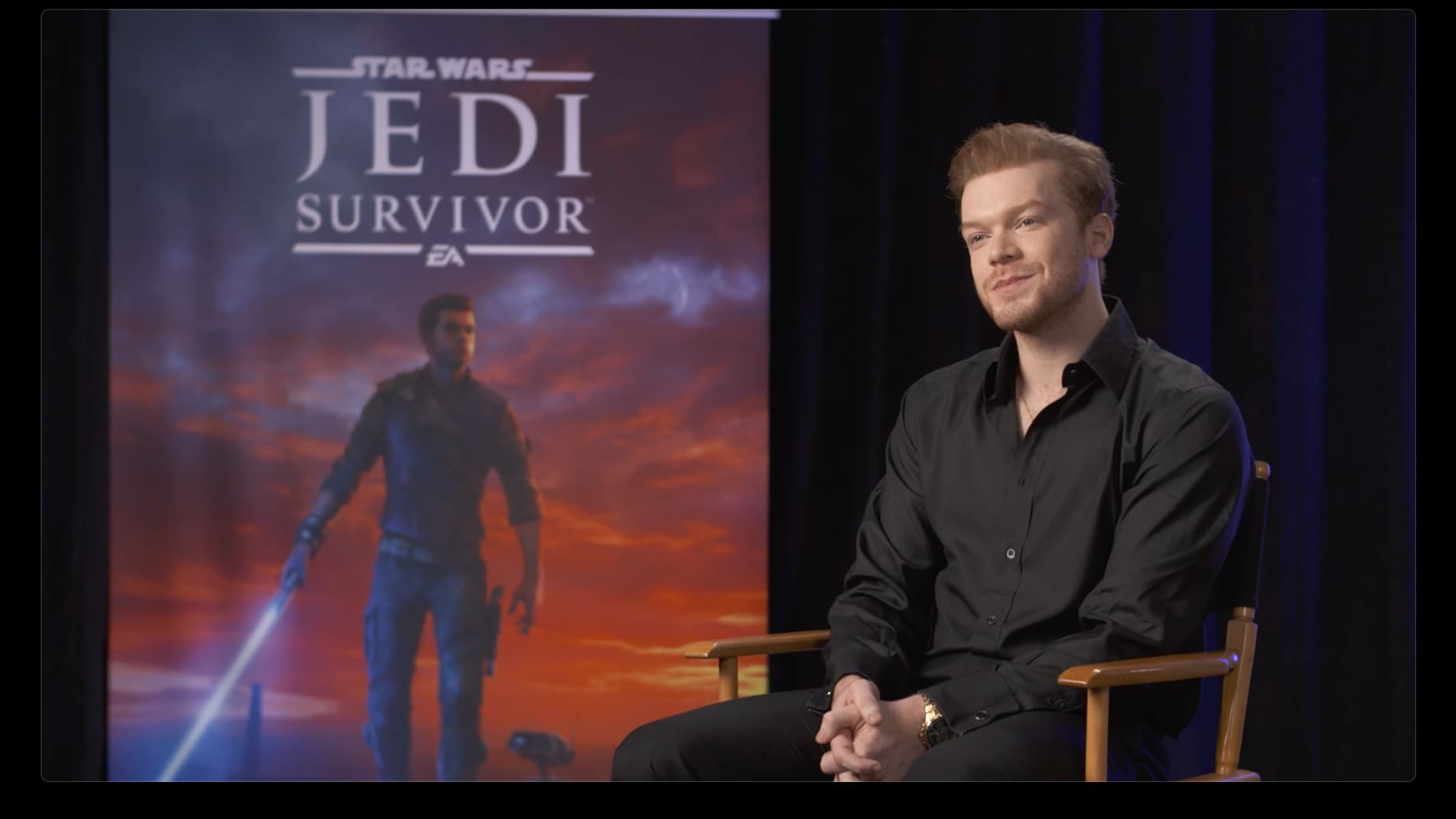 Cameron Monaghan prête ses traits et sa voix à Cal Kestis, le héros de "Star Wars Jedi Survivor"