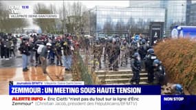 Quelques tensions en amont du meeting d'Éric Zemmour à Villepinte