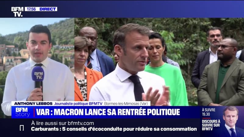 Bormes-les-Mimosas: Emmanuel Macron va lancer sa rentrée politique