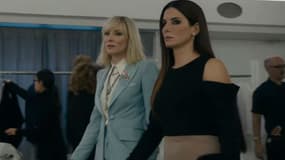 Sandra Bullock et Cate Blanchett dans "Ocean's 8", attendu dans les salles le 13 juin 2018