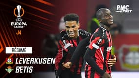 Résumé : Leverkusen 4-0 Betis - Ligue Europa (J4)