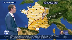 La météo pour ce jeudi 8 décembre 2016